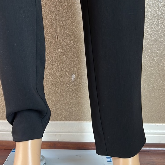 GUESS TUX HALTER BLACK &WHITE JUMPSUIT Sz 4 - Picture 8 of 16